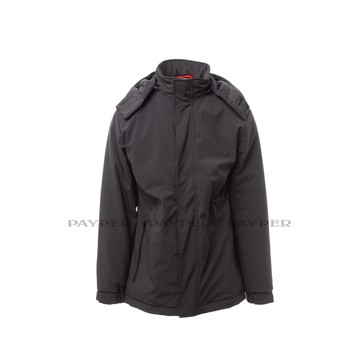 PAYPER KURTKA SOFTSHELL NORDET ANTRACYT ROZ M