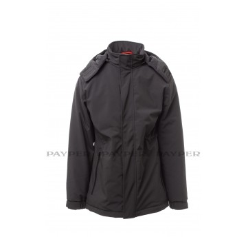 PAYPER KURTKA SOFTSHELL NORDET ANTRACYT ROZ XL