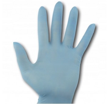 RĘKAWICE NITRYLOWE 4MD ALOE BLUE 100szt roz. S