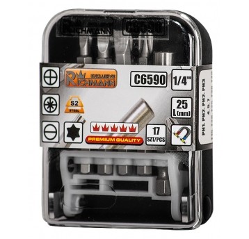 RICHMANN KOMPLET BITÓW 17 ELEM. C6590