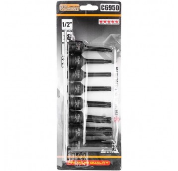 RICHMANN KOMPLET KLUCZY UDAR. TORX T30-T80 C6950