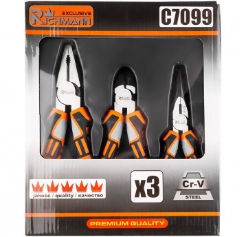 RICHMANN KOMPLET SZCZYPIEC 3el INDUSTRY C7099