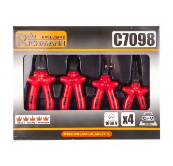 RICHMANN KOMPLET SZCZYPIEC ELEKT. 1000V 4szt C7098