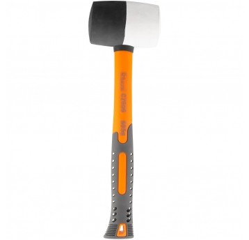 RICHMANN MŁOTEK GUMOWY 60 FIBERGLASS BIAŁO-CZARNY