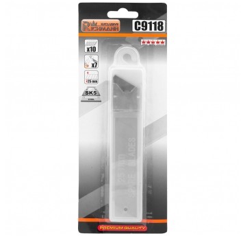 RICHMANN OSTRZA ZAPASOWE DO NOŻA 25mm 10szt C9118