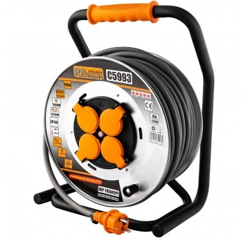 RICHMANN PRZEDŁUŻACZ BĘBNOWY 4 GNIAZDA 40m 3X2.5