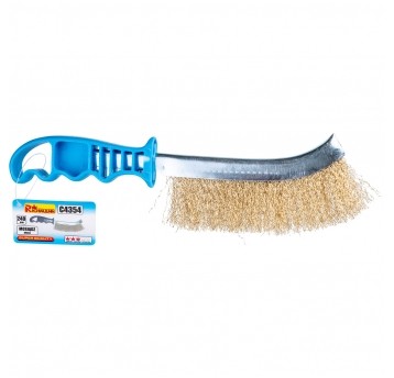 RICHMANN SZCZOTKA DRUCIANA MOSIĄDZ 240MM PL.RĄCZKA