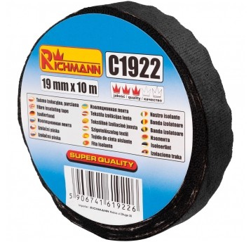 RICHMANN TAŚMA IZOLACYJNA 19mm 10m PARCIANA C1922