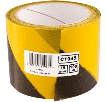 RICHMANN TAŚMA OSTRZEGAWCZA ŻÓŁTO-CZARNA 75/100