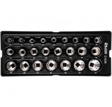 RICHMANN WKŁAD NASADKI 1/2' 12-KĄT 8-32MM 24EL+TAC