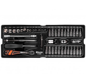 RICHMANN WKŁAD ZESTAW NAS 1/4" 4-14MM BITY S2 44EL