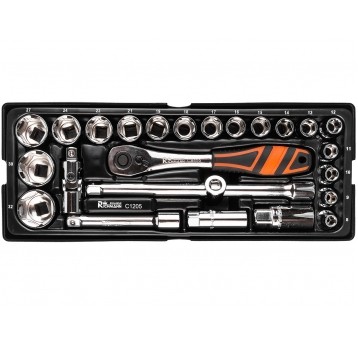 RICHMANN WKŁAD ZESTAW NASADEK 1/2" 8-32MM 25EL TAC