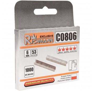 RICHMANN ZSZYWKI 6mm TYP 53 OPAK. 1000szt PL