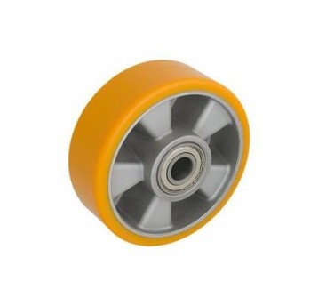 SHARKNES KOŁO ALUM-POLIURETAN 160mm PALECIAK