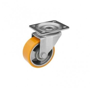 SHARKNES KOŁO ALUM-POLIURETAN 160mm SKRĘTNE