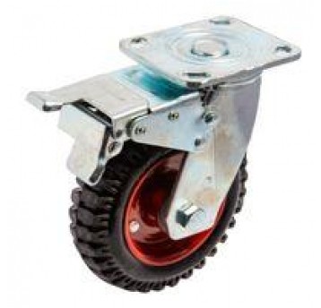 SHARKNES KOŁO METAL-GUMA LANE 200mm SKR.HAM. 60112