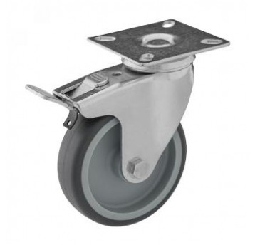 SHARKNES KOŁO TW.-GUMA 100mm SK.HAM SH-60205