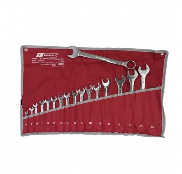 SHARKNES KOMPLET KLUCZY PŁ-OCZ 6-32 17szt SH-59039