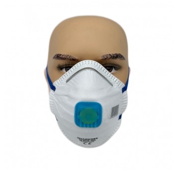 SHARKNES MASKA PRZECIWPYŁOWA Z ZAWORKIEM FFP2 CE