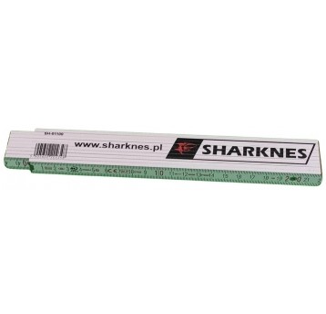 SHARKNES MIARA SKŁADANA DREWNIANA 2m SH-51100