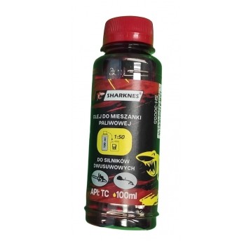 SHARKNES OLEJ SILNIKOWY CZERWONY 100ml MIX