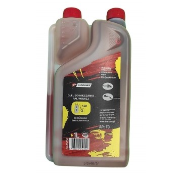 SHARKNES OLEJ SILNIKOWY CZERWONY + DOZOWNIK 1L