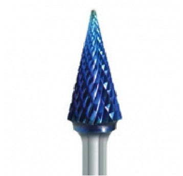 SHARKNES PILNIK OBROTOWY STOŻK 12/25 T-6mm BLUE