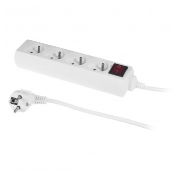 SHARKNES PRZEDŁUŻACZ 4 GNIAZDA 3m U WYŁ SH-70011