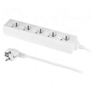 SHARKNES PRZEDŁUŻACZ 5 GNIAZDA 5m U SH-70009