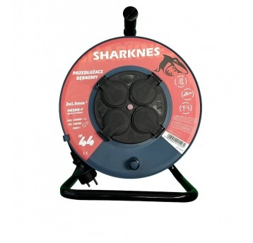 SHARKNES PRZEDŁUŻACZ BĘBNOW SpinX H05RR-F3X1,5 30M