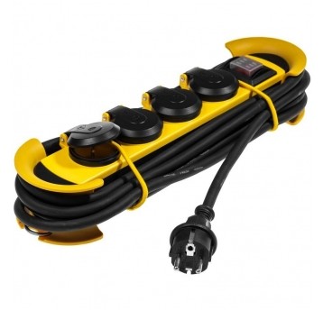 SHARKNES PRZEDŁUŻACZ H07RN-F 4 GN 3X1,5 Z WYŁ. 5m