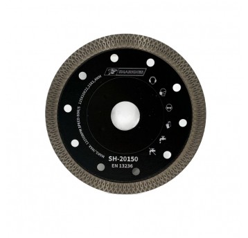 SHARKNES TARCZA DIAM GRES BLACK 125X22,23mm