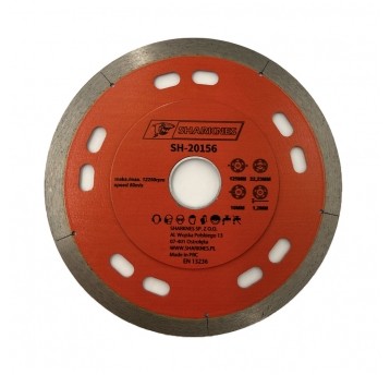 SHARKNES TARCZA DIAM PORCELANA 125X1,1X8X22,23mm