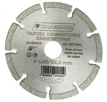 SHARKNES TARCZA DIAM. SEGMENTOWA 125mm SH-20010