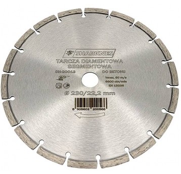 SHARKNES TARCZA DIAM. SEGMENTOWA 230mm SH-20013