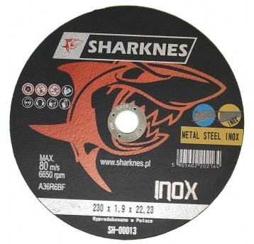 SHARKNES TARCZA DO METALU 41 230x1,9x22 95A INOX