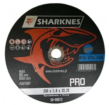 SHARKNES TARCZA DO METALU 41 230x1,9x22 95A PRO