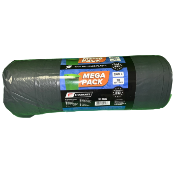SHARKNES WORKI NA ŚMIECI 240L 10szt LDPE SH-90052