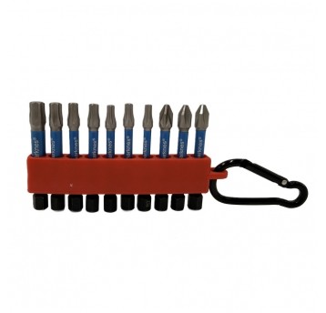 SHARKNES ZESTAW BITÓW UDAR KARIŃCZYK 1/4 50mm 10cz