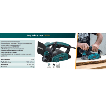 VANDER STRUG ELEKTRYCZNY VSE716 650W