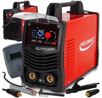 WELDMAN SPAWARKA INWERTOROWA ARC 250 LCD SYN VRD